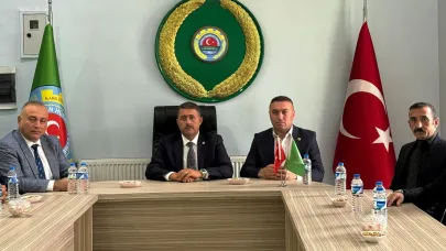 MHP heyeti, Kars Ziraat Odasını ziyaret etti