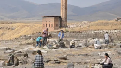 Kars Ani Ören Yeri’nde kazı çalışması sürüyor