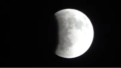"Kanlı Ay" tutulması ilgiyle izlendi