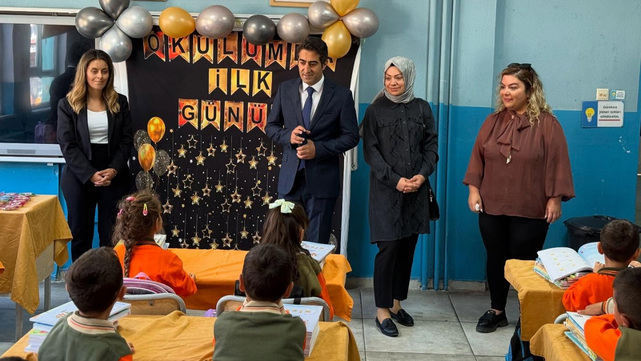 Kaymakam Aslantatar, okulları ziyaret etti