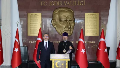 Türkiye Ermenileri Patriği Maşalyan, Vali Turan'ı ziyaret etti