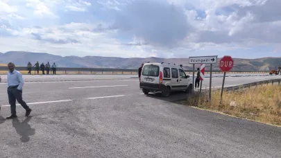 Uzungazi köylülerinden karayollarına bariyer tepkisi