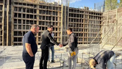 Susuz'da yeni Devlet Hastanesinin yapımı devam ediyor