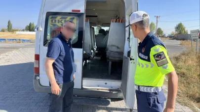 Kars’ta okul servisleri denetleniyor