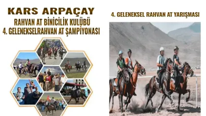4. geleneksel rahvan at yarışları hazırlıkları tamamlandı