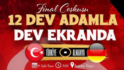 Şampiyonluk maçı dev ekranda