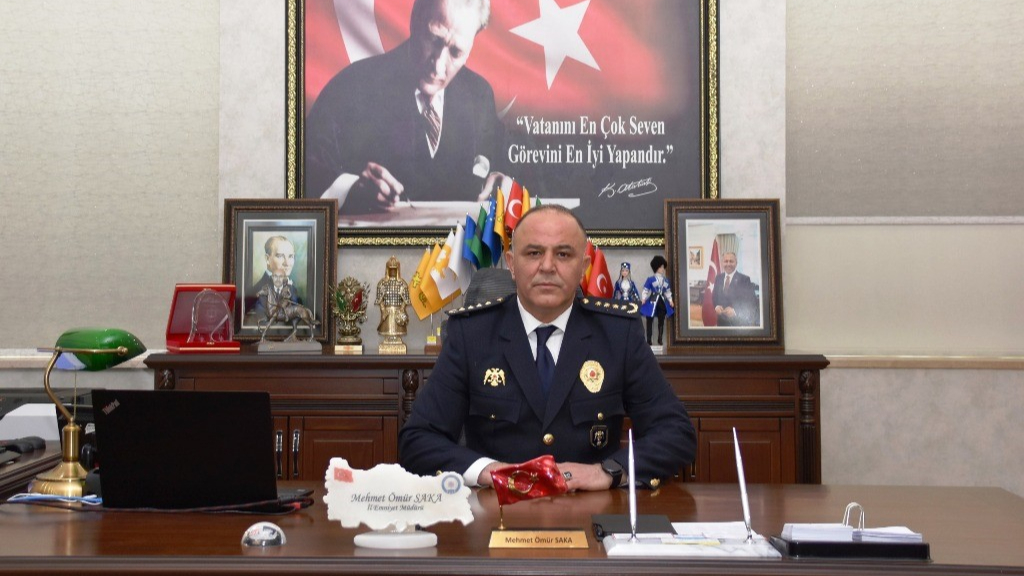 Emniyet Müdürü Saka Kars'a veda etti