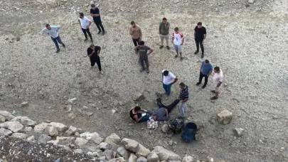Kontrolden çıkan "patpat" uçuruma yuvarlandı