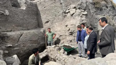 Değirmenler Köyü Höyük kazı alanında çalışmalar sürüyor