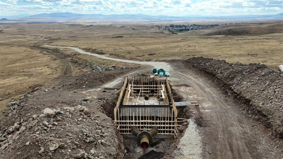 Arpaçay’da 16.370 dekar tarımsal arazi sulanacak