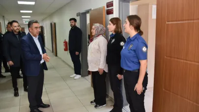 Emniyet Müdürü Tombul'un ilk ziyareti Sarıkamış ve Kağızman oldu