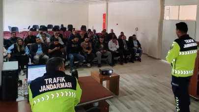 Tarım aracı sürücülerine seminer