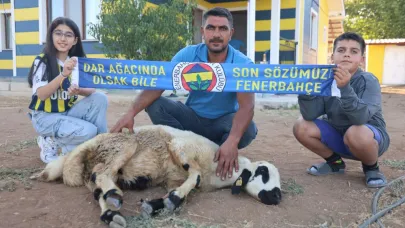 Fanatik baba-kız şampiyonluk için adak kurbanı kesti