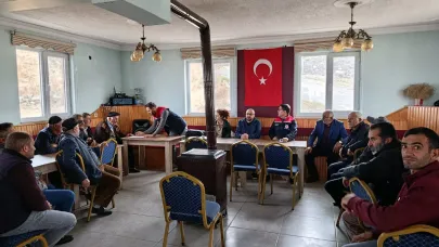 Çiftçilere şarbon hastalığı eğitimi düzenlendi