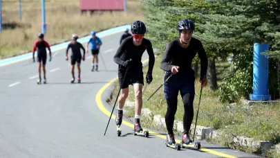 Milli sporcular asfaltta güç depoladı