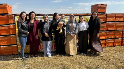 Kadın arıcılara 1275 kovanlık destek