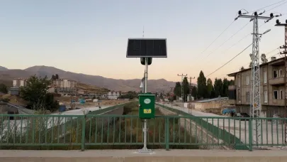 Taşkınlara karşı erken uyarı sistemi kuruldu