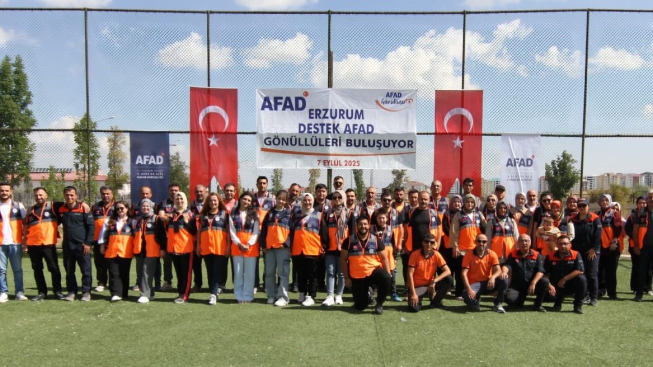 "Destek AFAD Gönüllü Buluşması" gerçekleşti