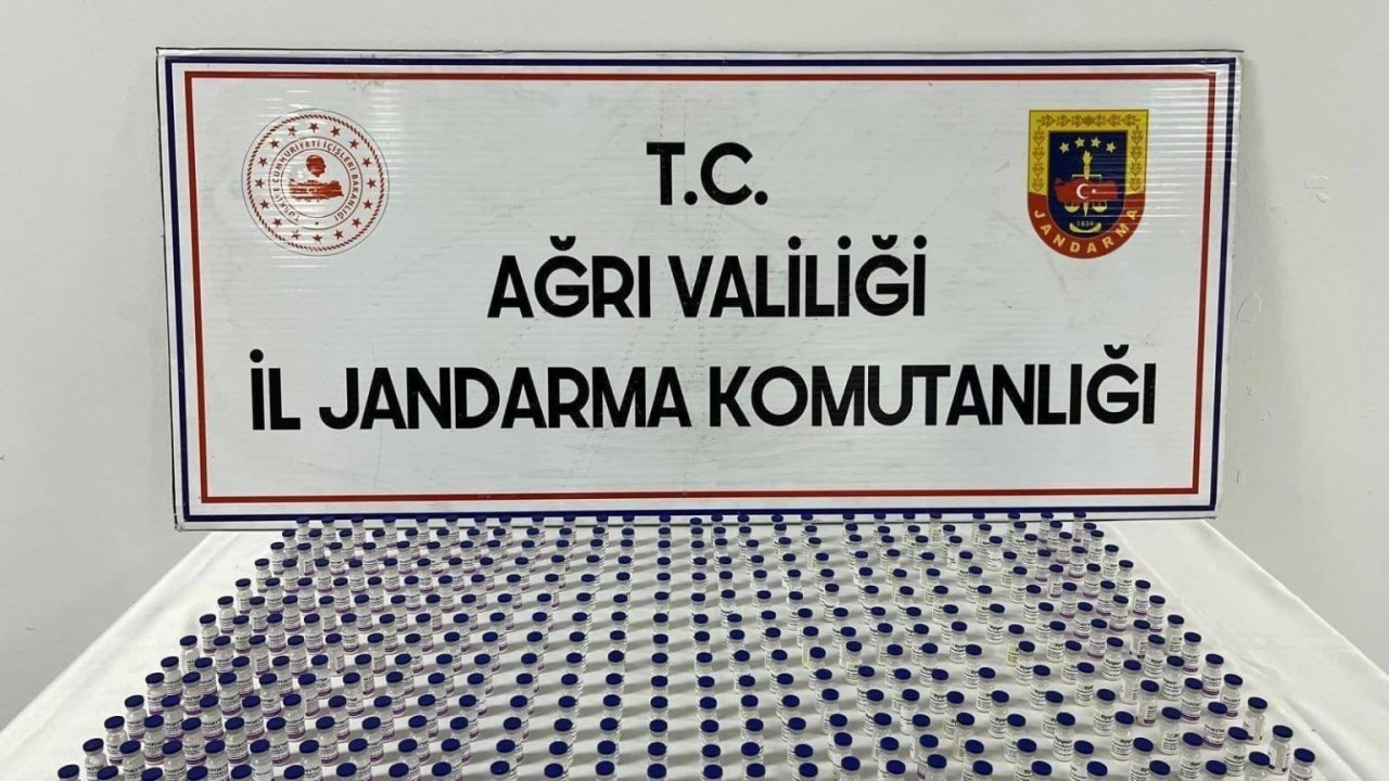 Ağrı’da kaçakçılık operasyonu: İlaç, kıyafet, sigara ve alkol ele geçirildi