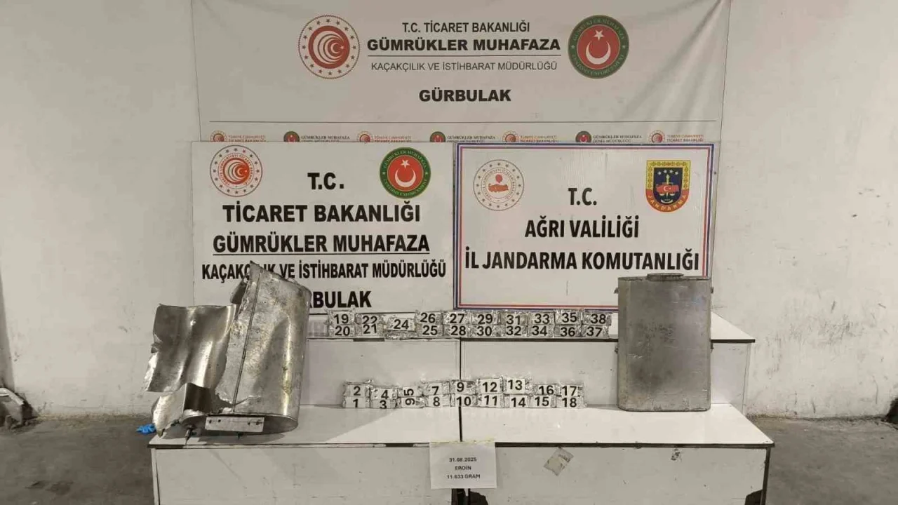 Tırın yakıt deposunda 11 kilo eroin ele geçirildi