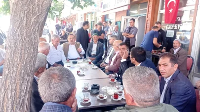 Altınok, Tekman’da temaslarda bulundu