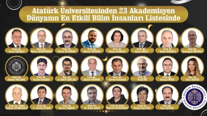 Atatürk Üniversitesi akademisyenlerinin büyük başarısı