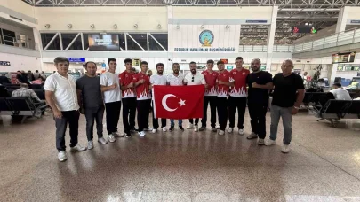 Avrupa şampiyonası için İtalya’ya uçtular