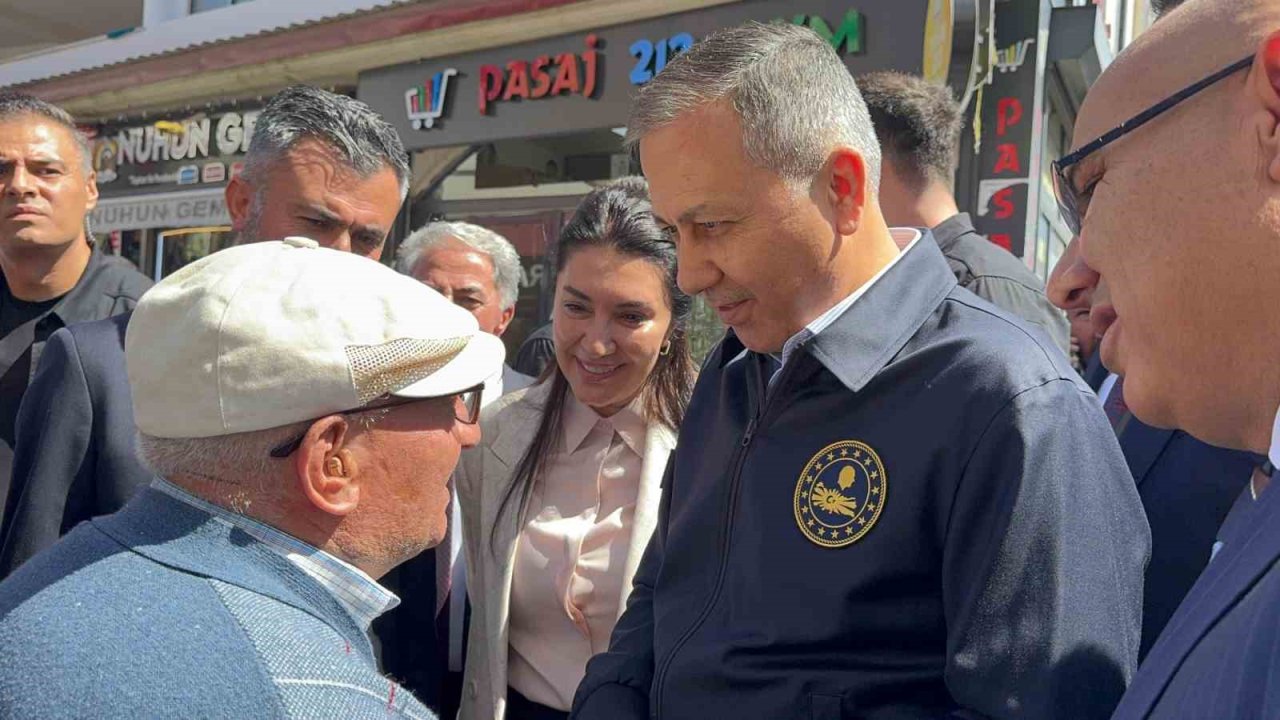 İçişleri Bakanı Ali Yerlikaya Ağrı’da