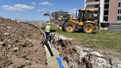 Erzurum'da altyapı çalışmaları sürüyor