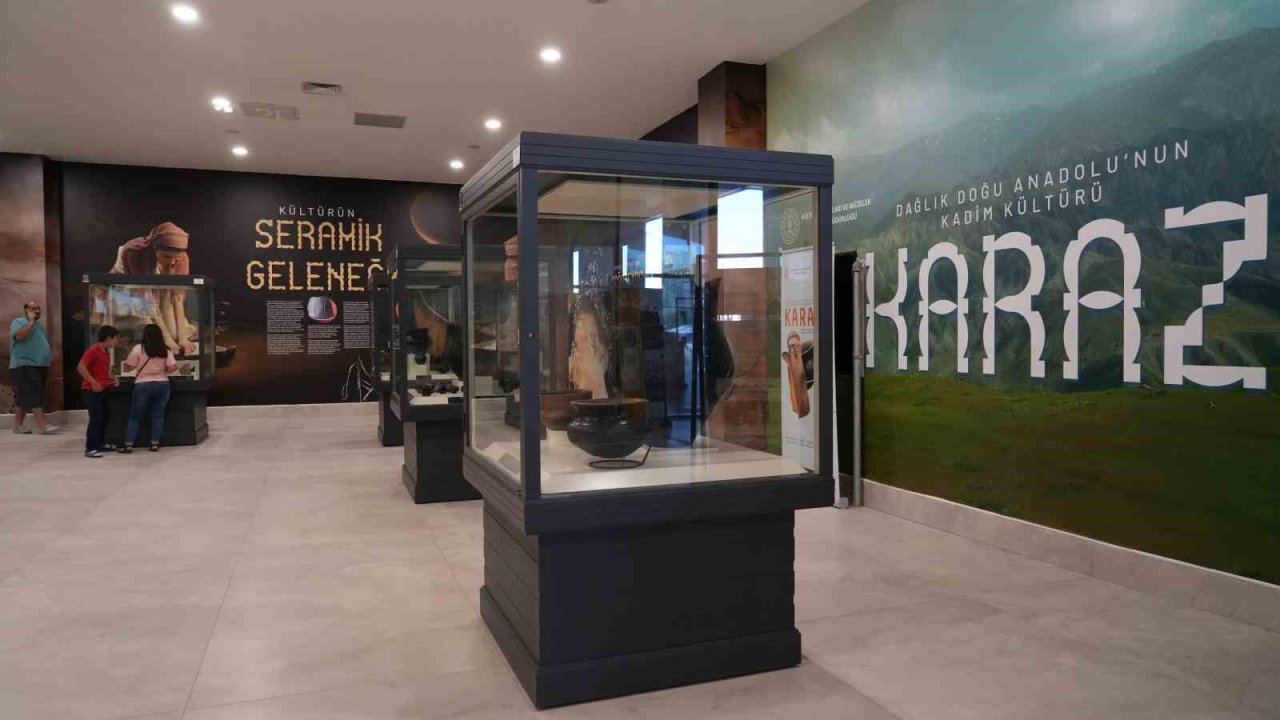 5 bin yıllık eserler Erzurum Müzesi’nde sergileniyor