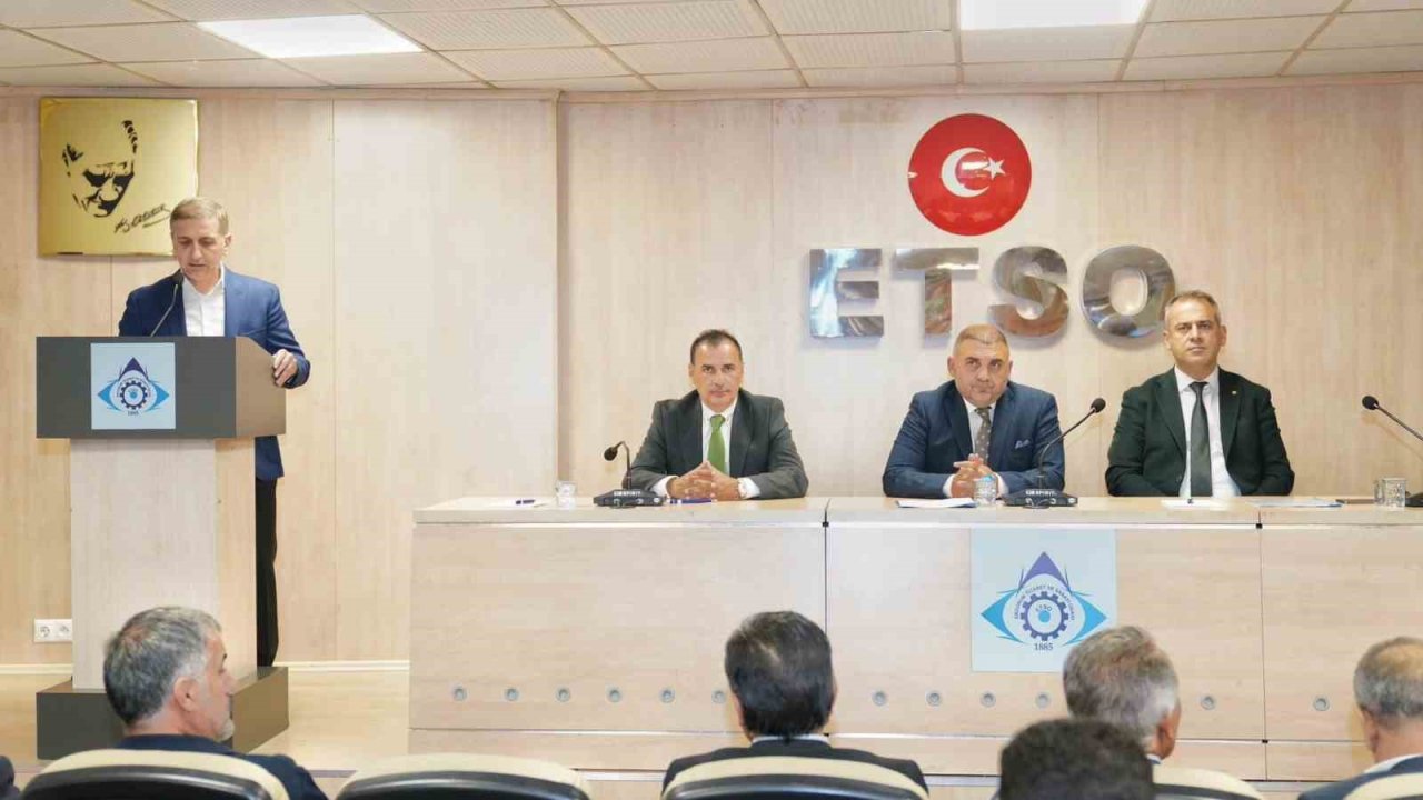 ETSO eylül ayı meclis toplantısı yapıldı
