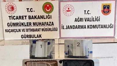 Gürbulak Sınır Kapısı’nda 4 kilo 322 gram sıvı metamfetamin ele geçirildi