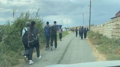 Iğdır’da okul yolu kazaya davetiye çıkarıyor