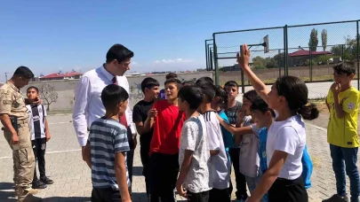 Kaymakam Erdoğan’dan Bulakbaşı Ortaokulu’na ziyaret