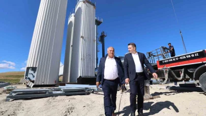 Kaymakam Tugay ve Başkan Akpunar’dan yatırım turu