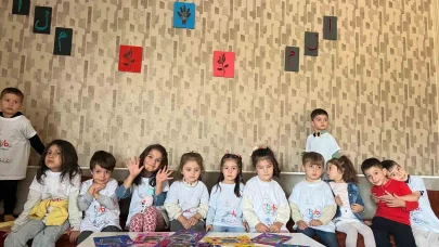 Patnos gençlik merkezinde çocuklar ve aileler aynı etkinlikte buluştu