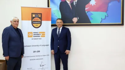 Rektör Gürel’den Azerbaycan Diller Üniversitesine ziyaret, İki üniversite iş birliği yapacak