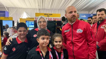 Minik öğrencilerin TEKNOFEST başarısı