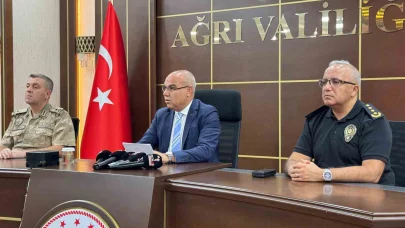 Vali Koç: "Ağrı’da suç oranları düşüyor"