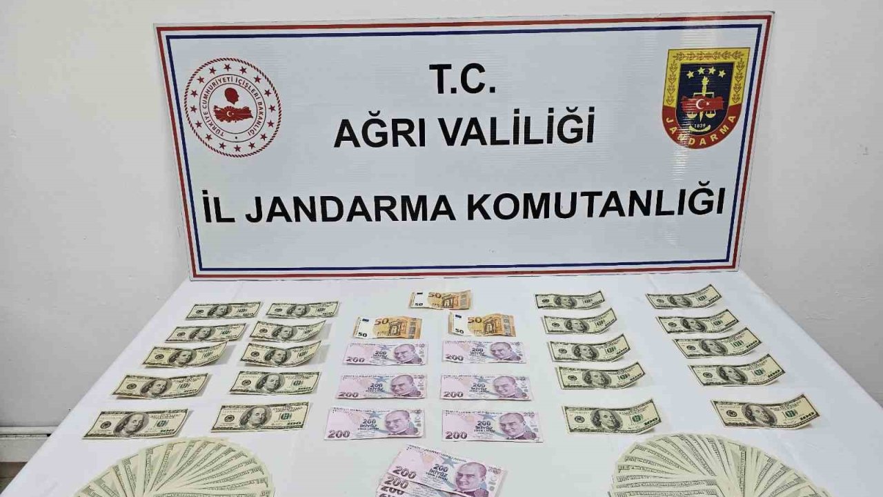 Ağrı’da sahte para operasyonu: 1 gözaltı