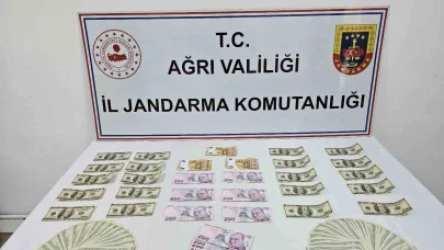 Ağrı’da sahte para operasyonu: 1 gözaltı
