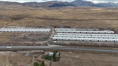 Erzurum Mobilyacılar Sitesi’nin yapımı devam ediyor