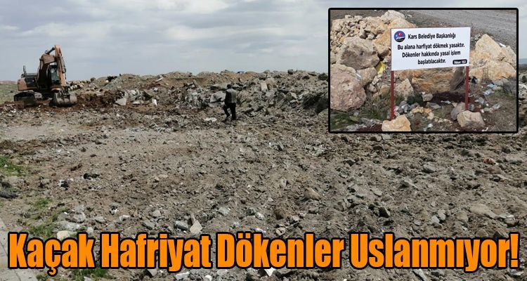 Kaçak harfiyat dökenler uslanmıyor