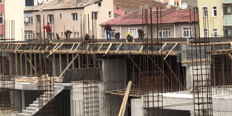 Kars’ta inşaat sezonu başladı