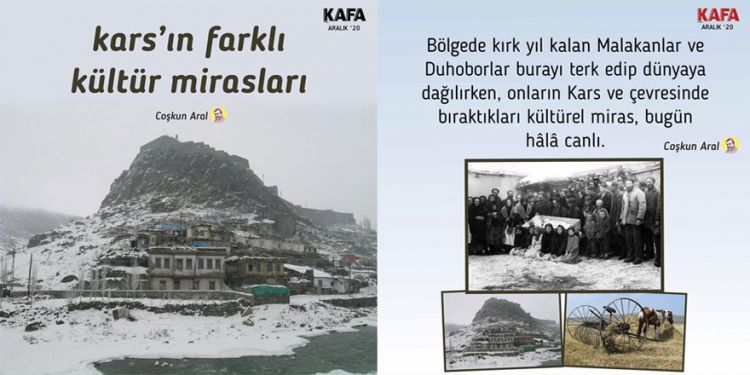 Coşkun Aral Kars’taki Malakanları ve Duhoborları kaleme aldı