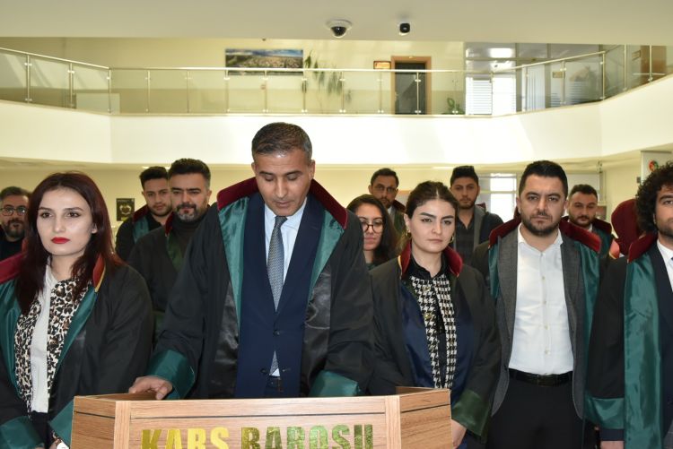 Kars Barosu, avukatlar gününü kutlamadı