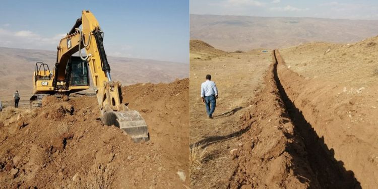 Yenilenen isale hattı köylüleri mutlu etti