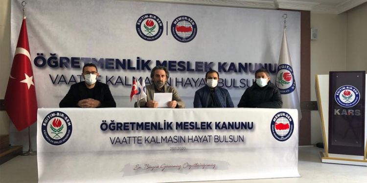 Kars Eğitim Bir-Sen’den 'Öğretmenlik Meslek Kanunu' açıklaması
