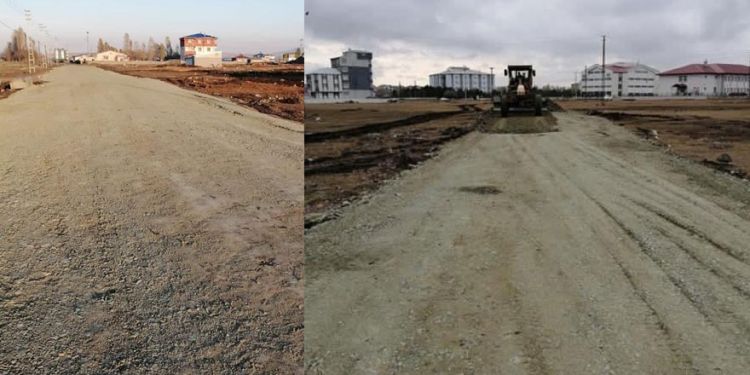 Ufuk Sokak’ta çalışma tamamlandı