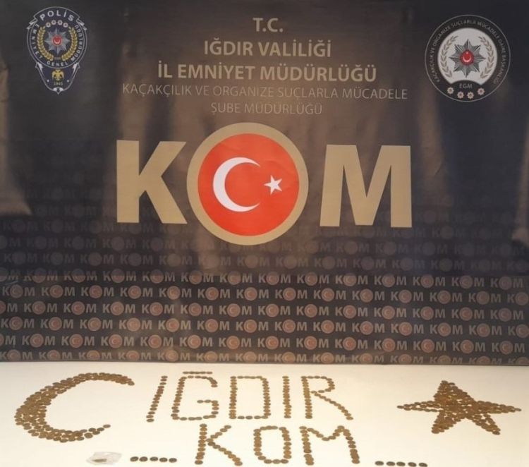 Iğdır'da 510 adet tarihi eser ele geçirildi